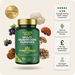 Youthful Roots High Strength Multi-Mushroom Gummies