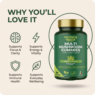 Youthful Roots High Strength Multi-Mushroom Gummies