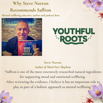 Youthful Roots Liposomal Saffron Capsules – Mood, Calm & Emotional Wellbeing Support – 60 Capsules