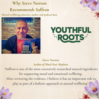 Youthful Roots Liposomal Saffron Capsules – Mood, Calm & Emotional Wellbeing Support – 60 Capsules
