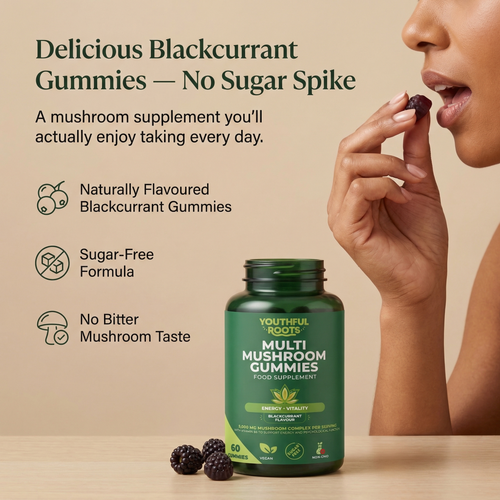 Youthful Roots High Strength Multi-Mushroom Gummies