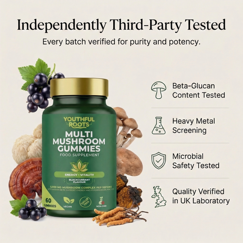 Youthful Roots High Strength Multi-Mushroom Gummies