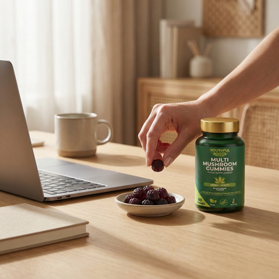 Youthful Roots High Strength Multi-Mushroom Gummies